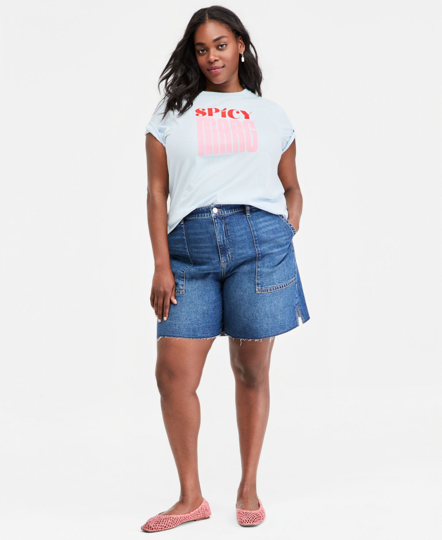 Plus Spicy Marg Graphic T-Shirt
