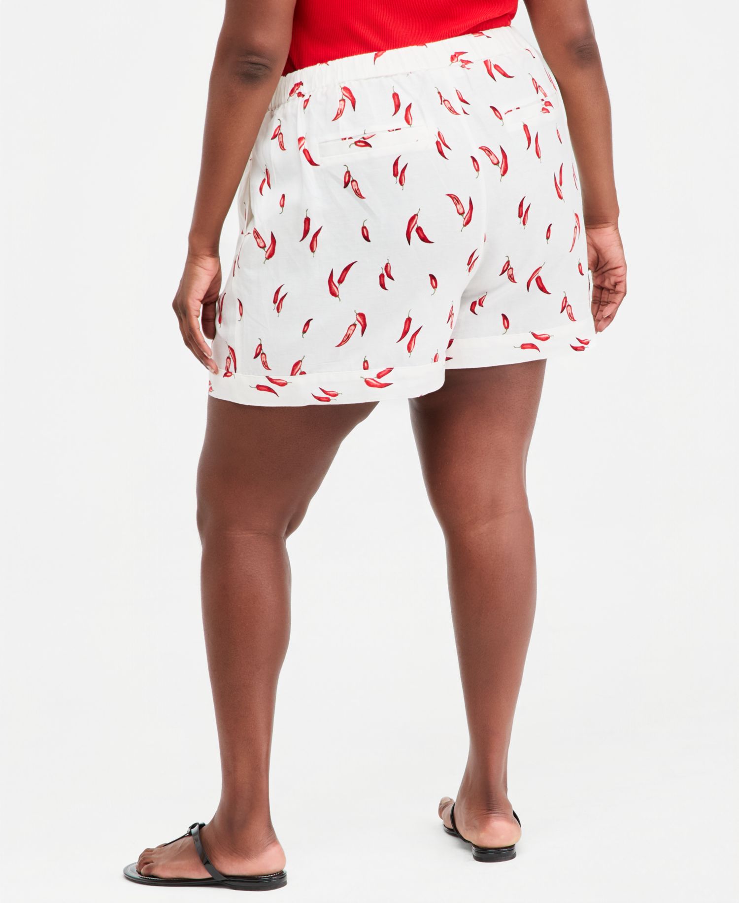 Trendy Plus Size Wide-Leg Shorts