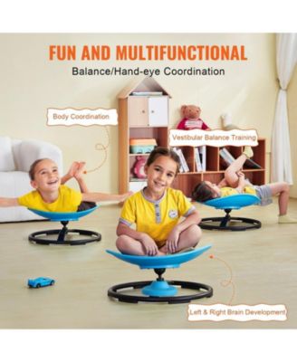 Kids Sensory Spinning Swivel Chair with Non-Slip Base