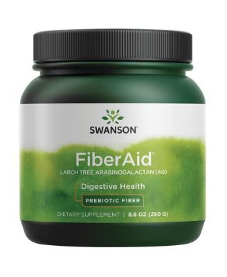 FiberAid  Larch Tree Arabinogalactan (AG) Powder  Fiber Drink Mix Promoting Digestive Health and Supports Gastrointestinal Health  (8.8oz)