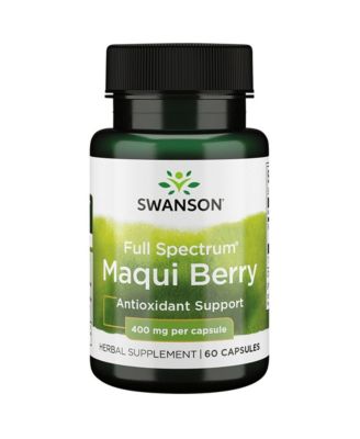 Full Spectrum Maqui Berry 400 Milligrams 60 Capsules