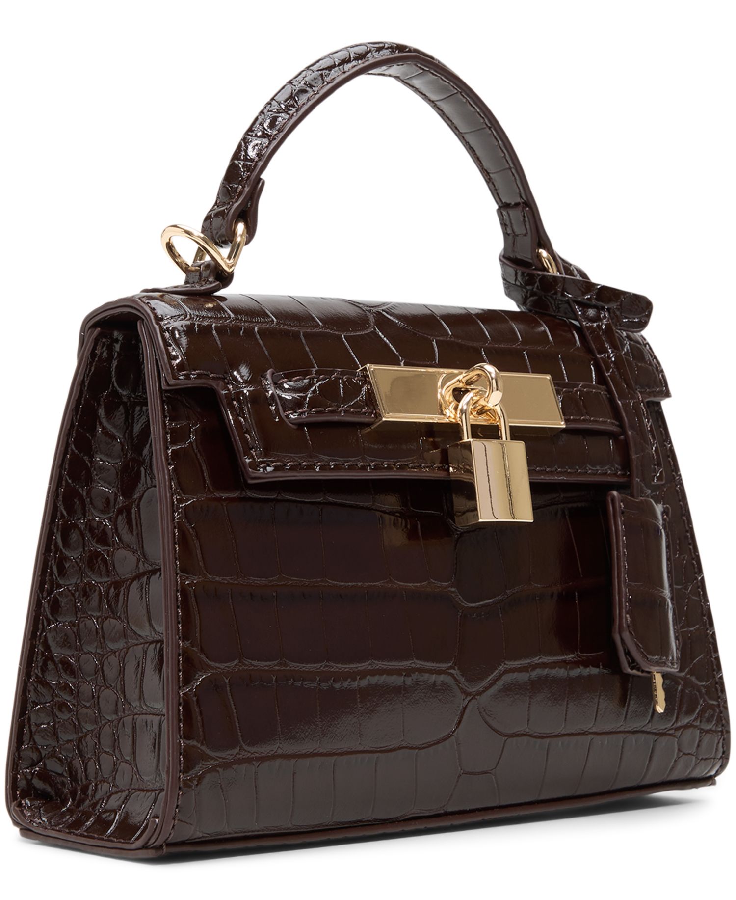 Sandyzz Small Top Handle Satchel Handbag