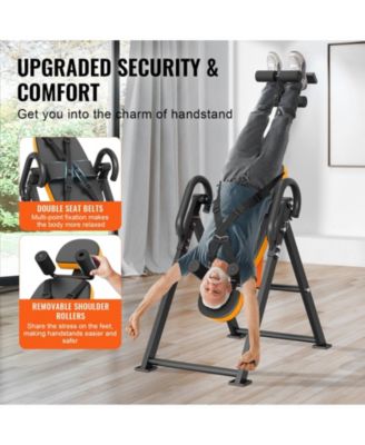 300 lbs Inversion Table Back Stretcher with Adjustable Protective Belt