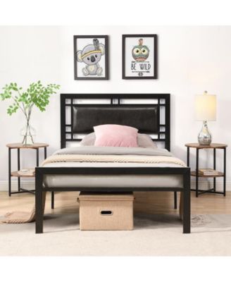 metal bed Sturdy System Metal Bed Frame, Modern style and comfort to any bedroom