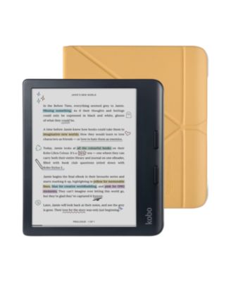 Libra Colour eReader with Butter SleepCover Case Bundle