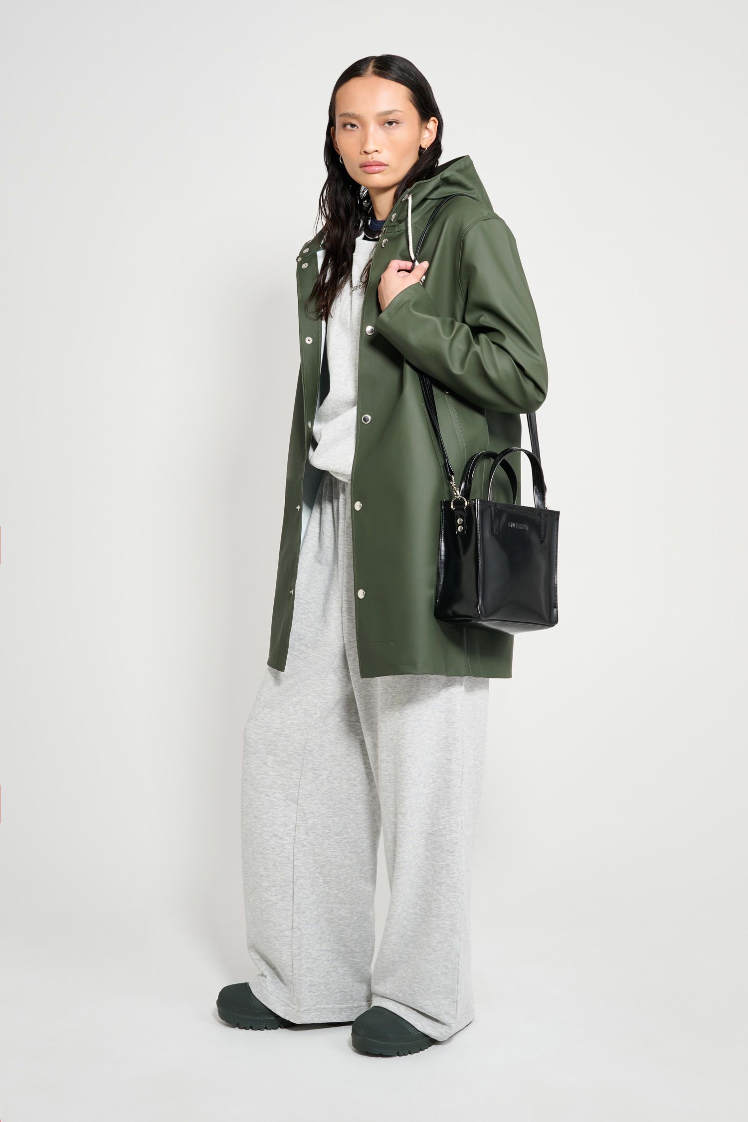 Women's Stockholm Long Sleeve Hooded Raincoat