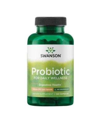 Probiotic, Digestive Health Supplement with 1 Billion CFU per Capsule, Natural Formula, Bowel Regularity and Daily Wellness, 120 Capsules