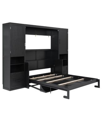 Murphy Bed w/Closet, Drawers, Shelves