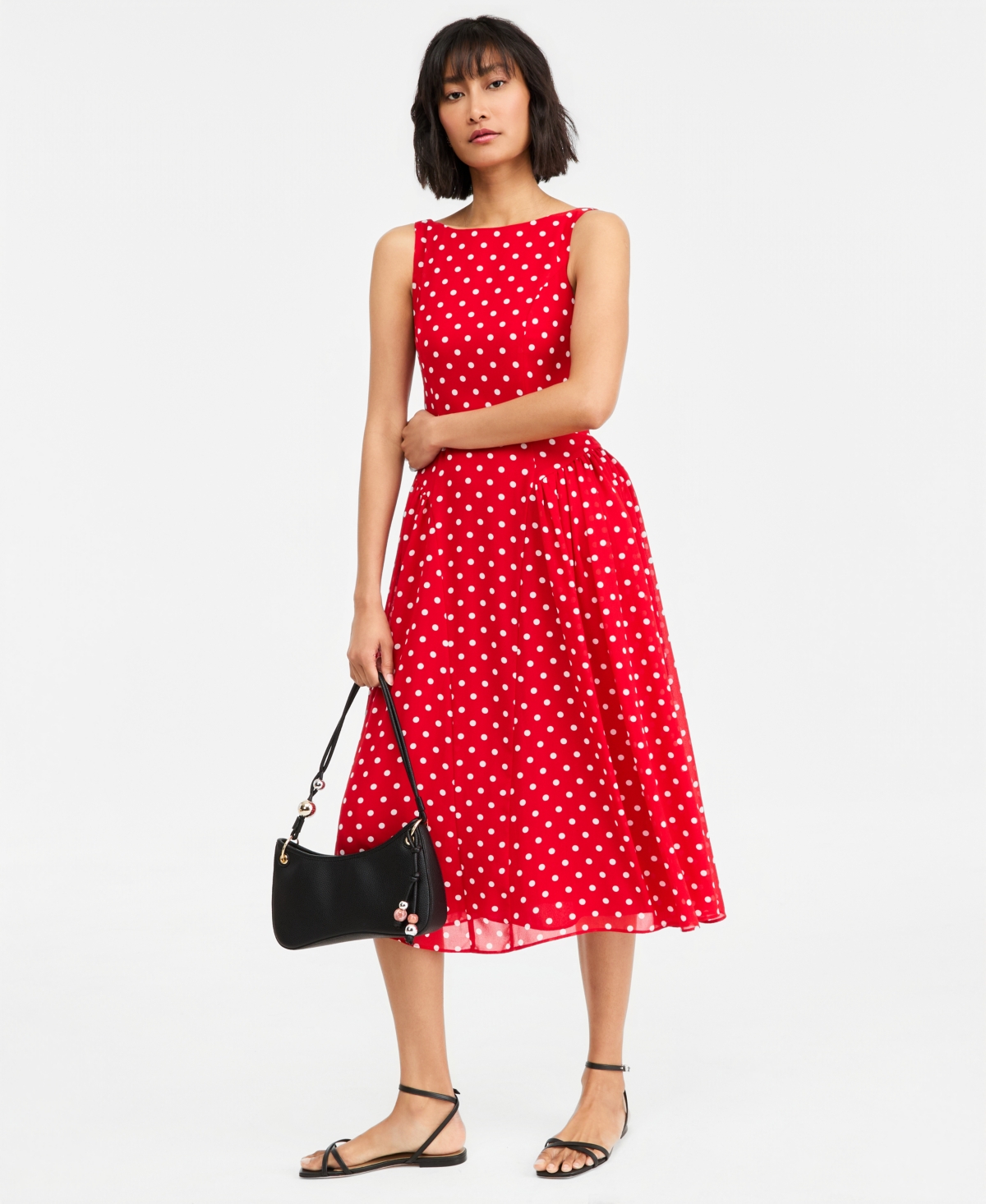 On 34th Women's Drop-Waist Midi Dress, Macy's Exclusive