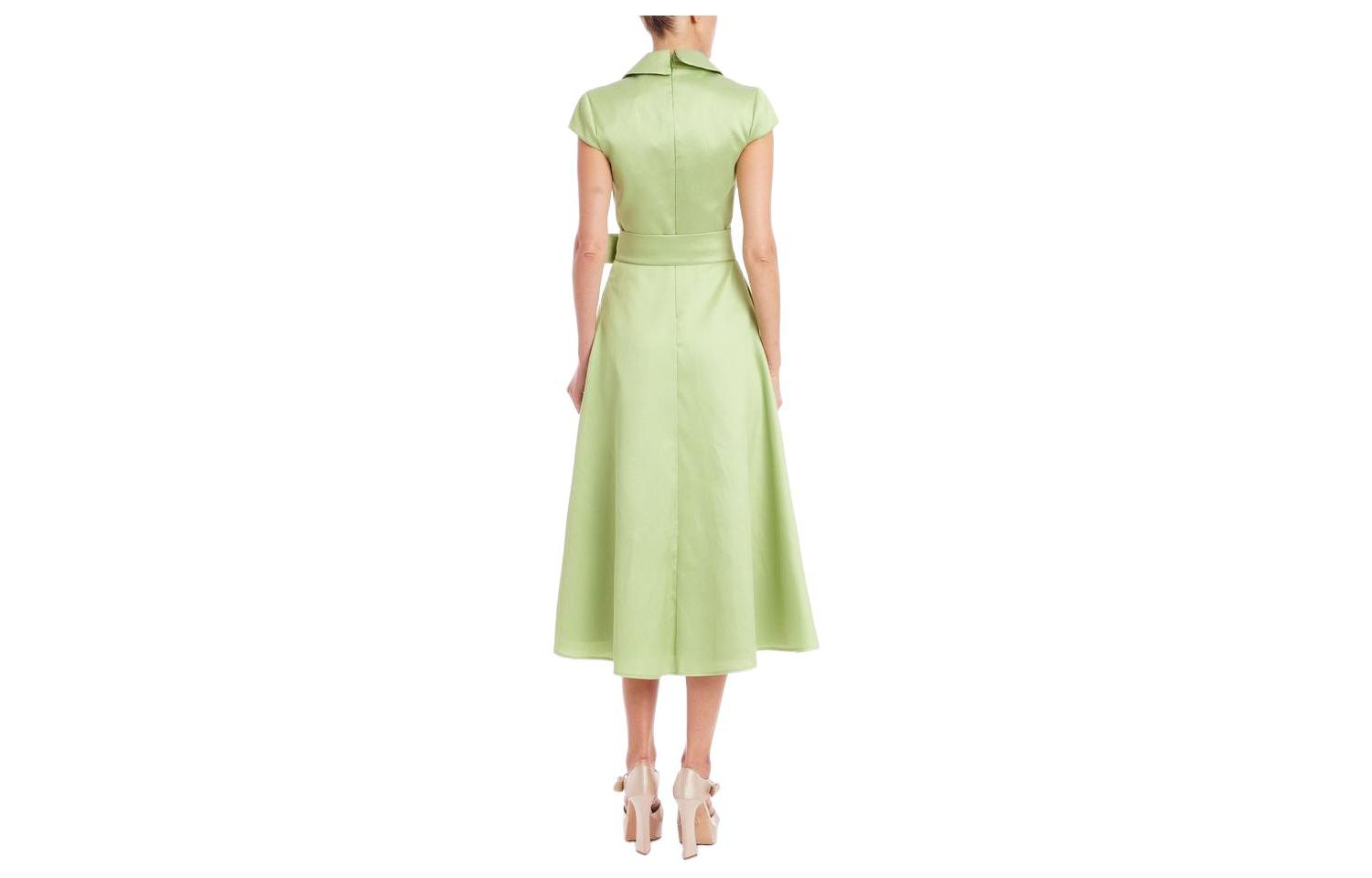 Women's Cap Sleeve Shirt Dress
