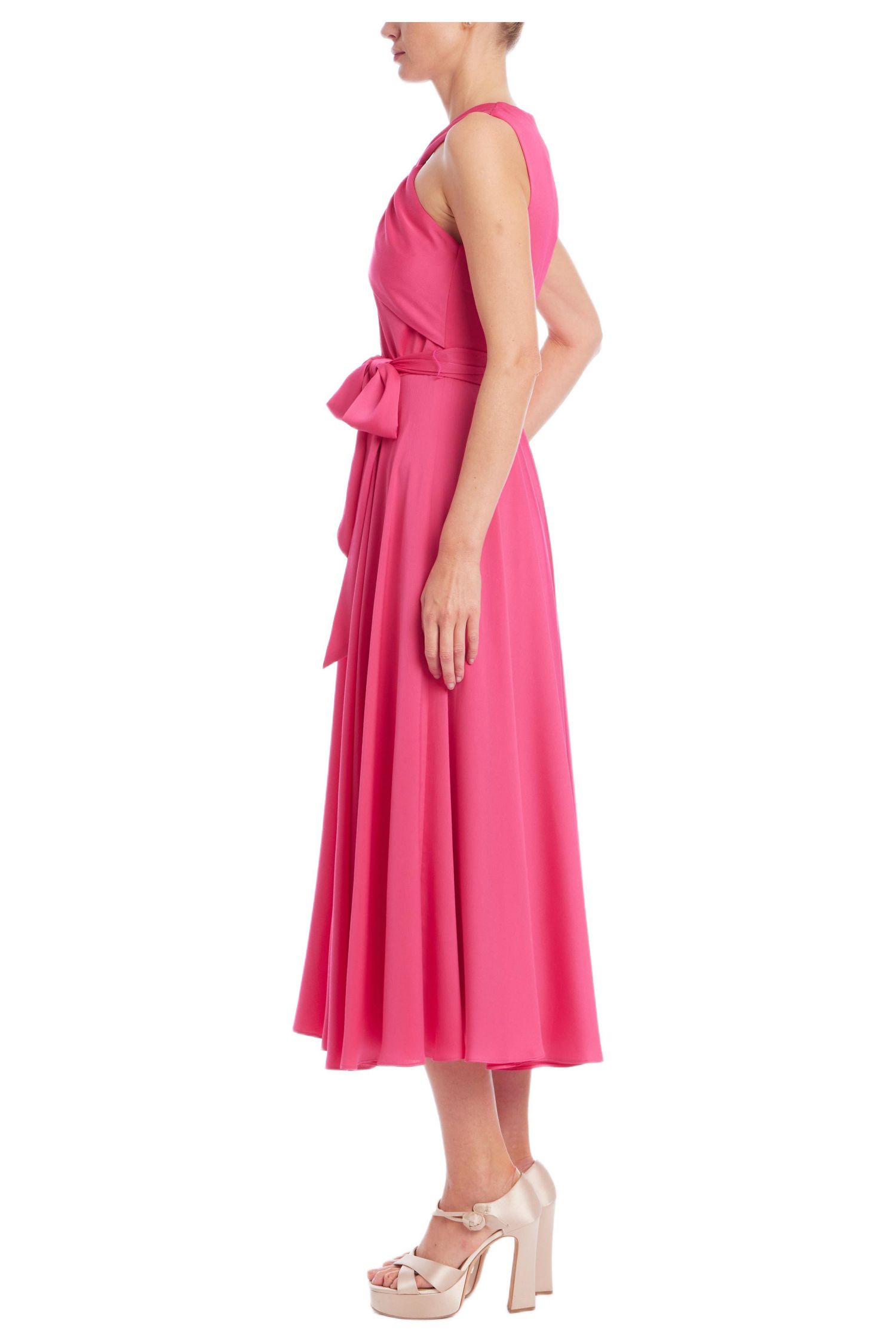 Women's Satin Halter Dress
