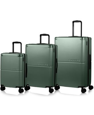 3-Piece Earth Hardside Luggage Set with USB