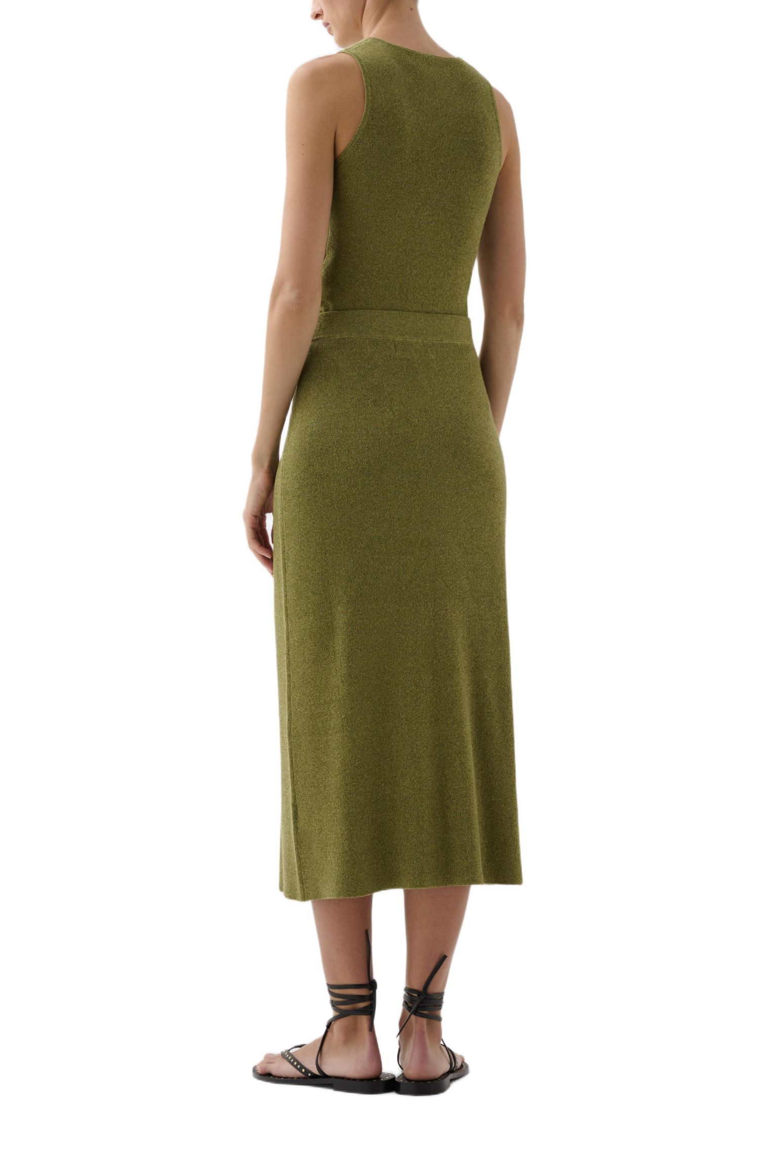 Women's Lurex Duo Knit Skirt