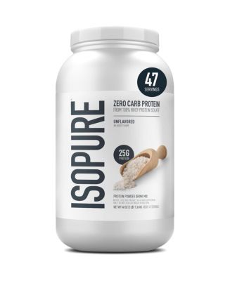 Isopure, Zero Carb Whey Protein Isolate, 25g Protein Powder