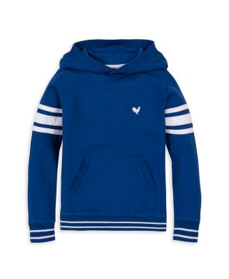 Hope and Henry Little and Big Boys Organic French Terry Kanga Hoodie - Bold blue 28$