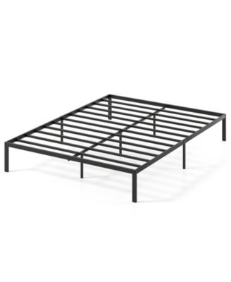 Queen Size Metal Bed Frame Heavy Duty Support Slats Mattress Foundation