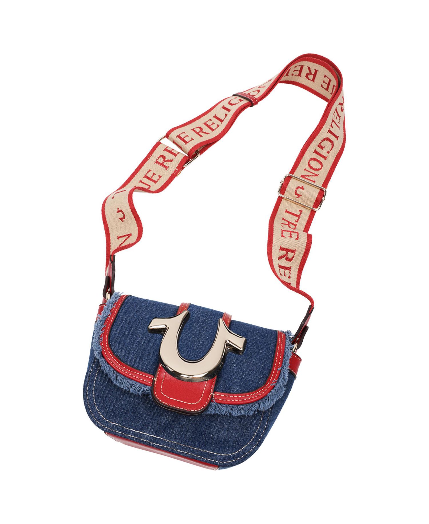 Women's Asher Frayed Edge Mini Flap Crossbody