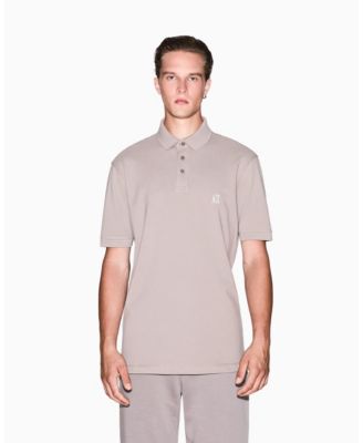 Men's Regular Fit Cotton Pique Polo Shirt