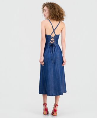 Denim Maxi Dress - Macy's