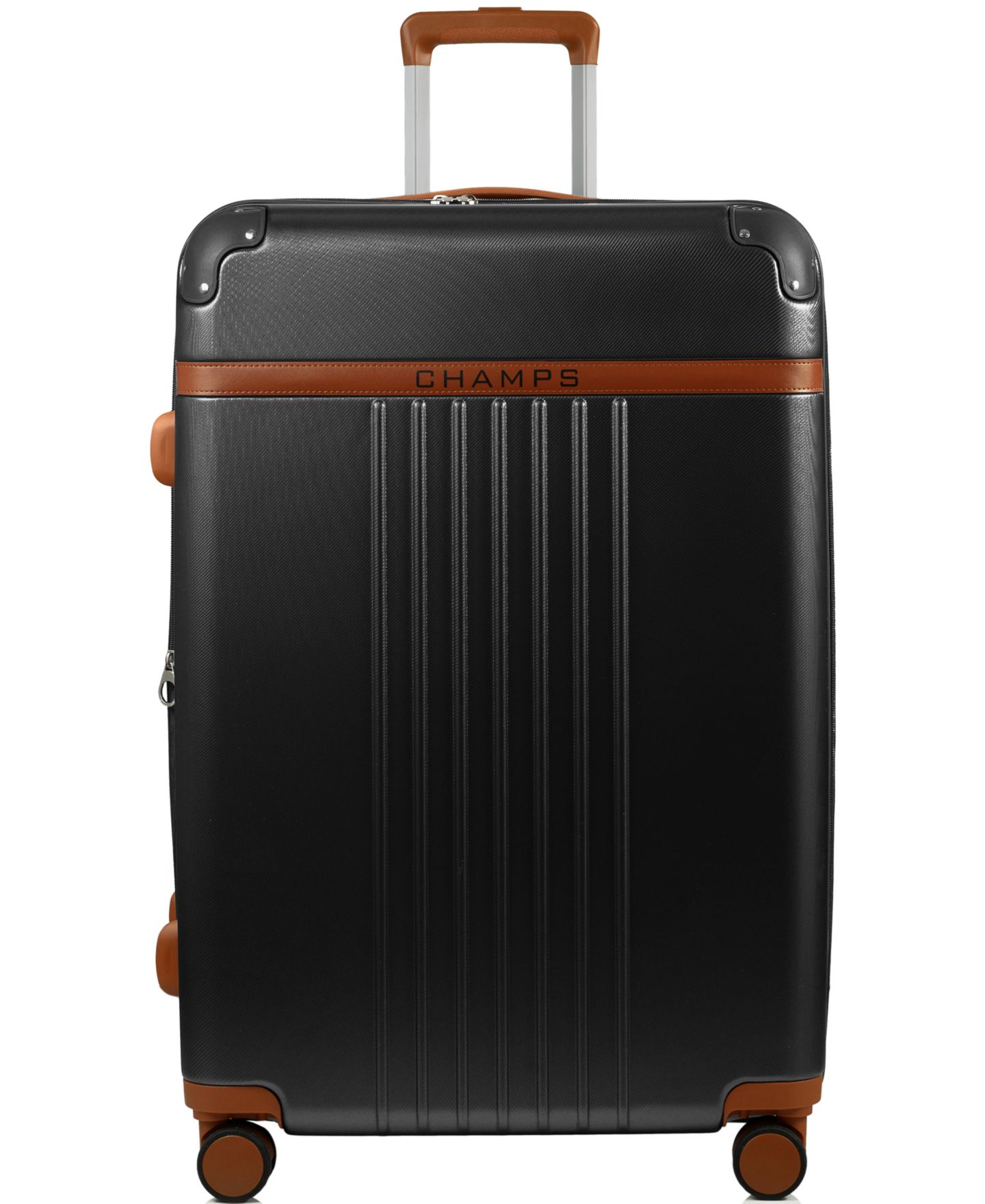Чемоданы CHAMPS 2-Pc. Vintage Hardside Luggage Set, цвет: Чёрный — фото 8