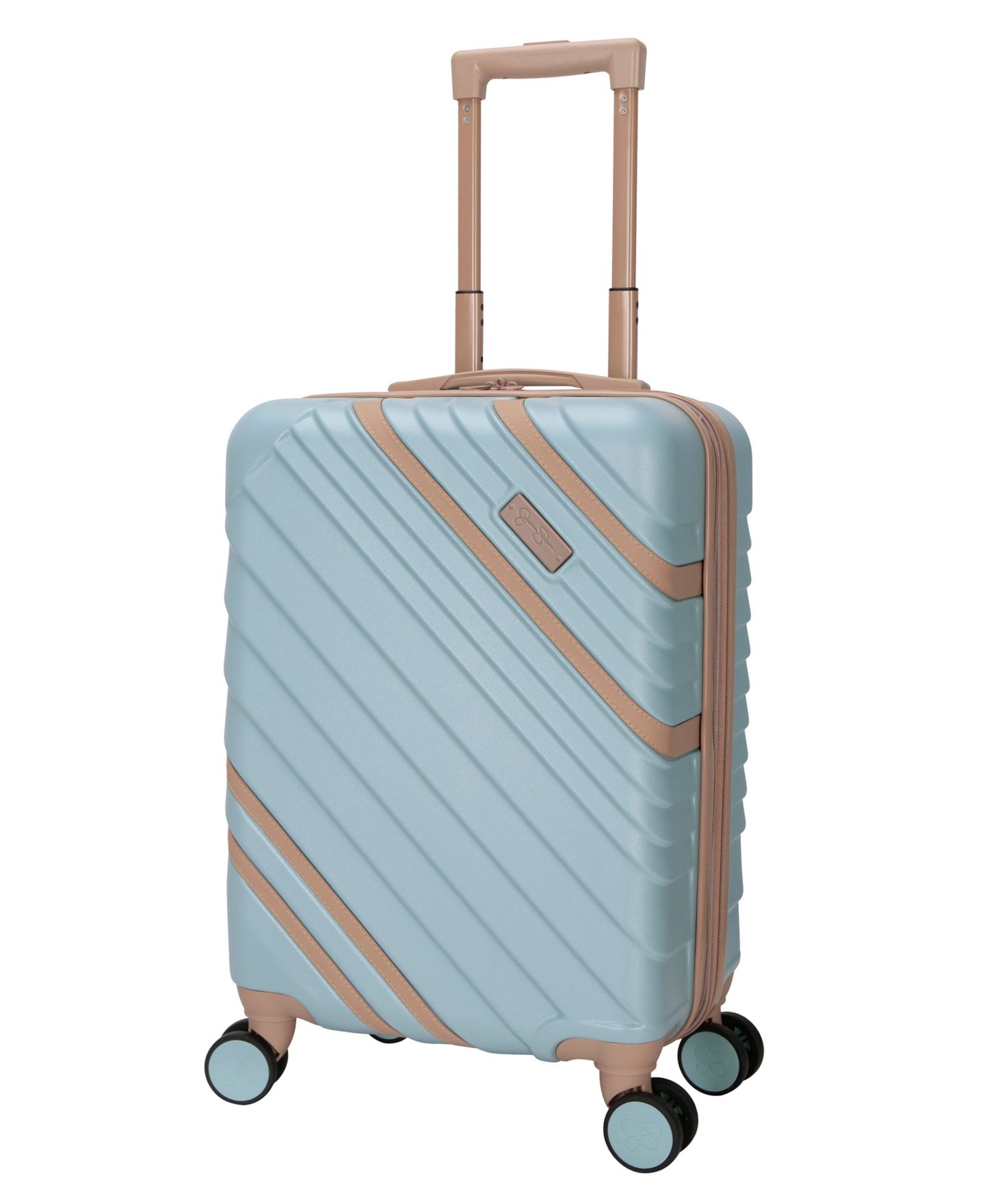 Чемоданы Jessica Simpson Lorelai 3 Piece Hardside Spinner Luggage Set, цвет: Aquifer — фото 5