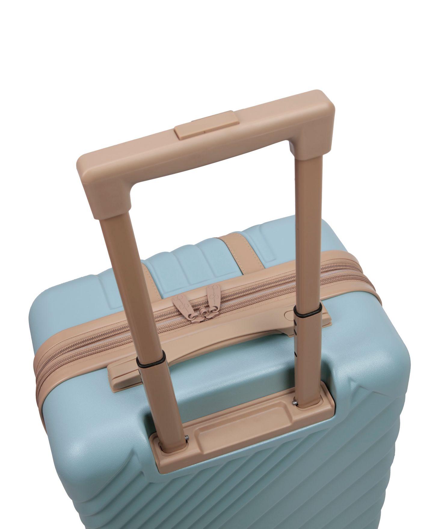 Чемоданы Jessica Simpson Lorelai 3 Piece Hardside Spinner Luggage Set, цвет: Aquifer — фото 14