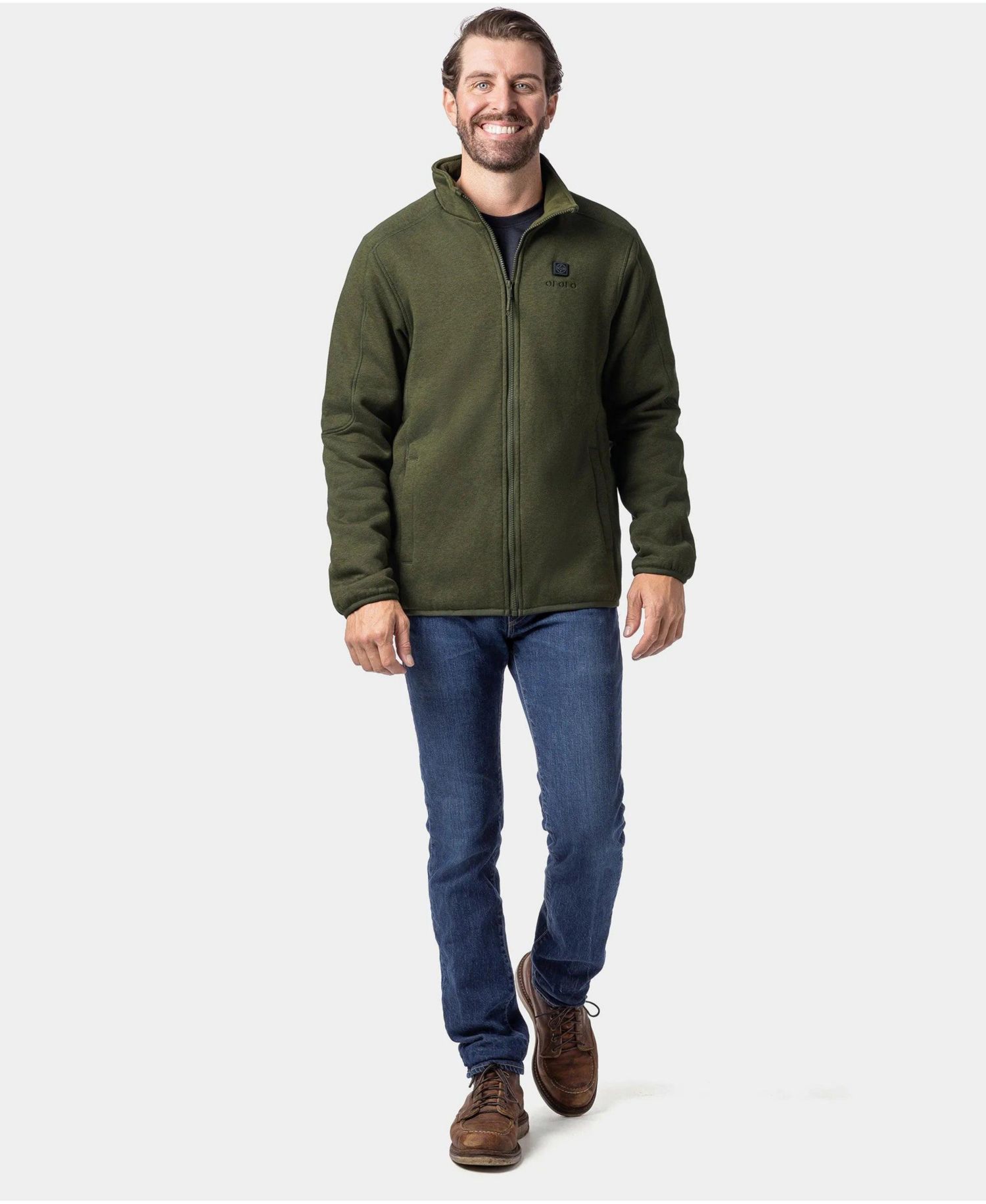 Men's 4-Zone Heated Fleece Jacket