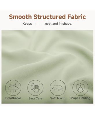 3 Piece Fabric Closet Organizer Storage Bin Foldable Shelf Basket