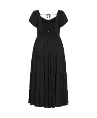 Women's Leo Tier Maxi Dress