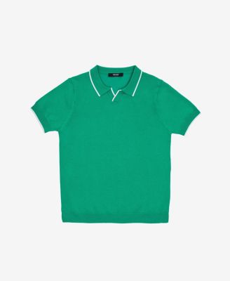 Boys 4-18 Johnny Collar Short Sleeve Sweater Polo