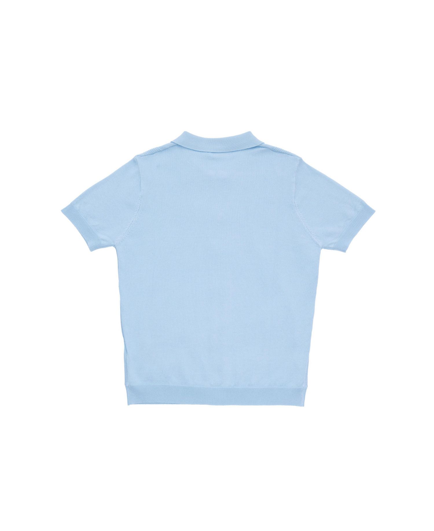 Boys Boy's Size 4-18 Button-Up Short Sleeve Sweater Shirt