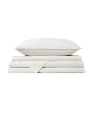 Vintage Washed Cotton 4-Piece Sheet Set, King