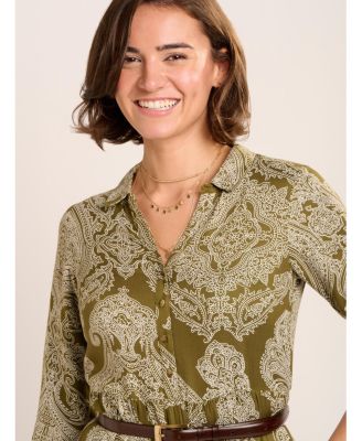 Women's Chara Tiered Maxi Shirt Dress