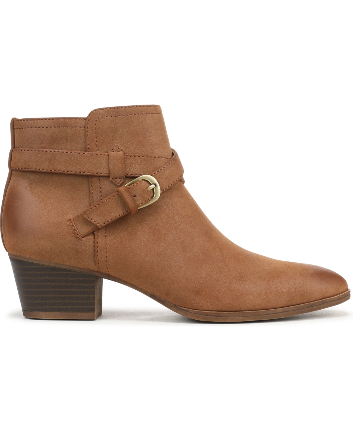 LifeStride Women's Oaklyn Zip Short Pointed Toe Booties