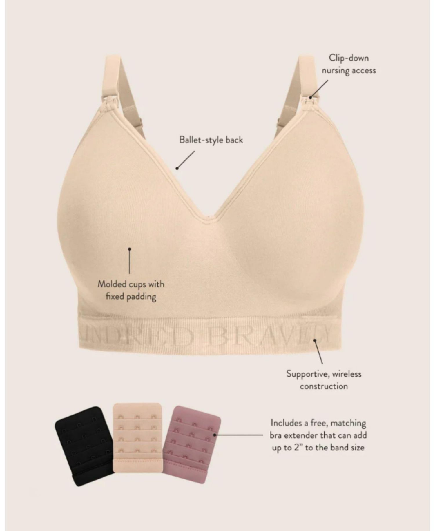 Maternity Contour Nursing Bra