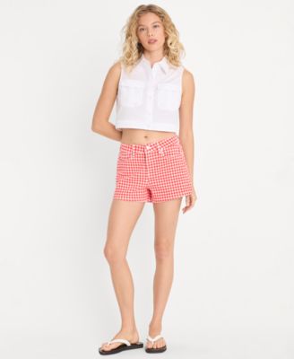 Women's Girlfriend Mid-Rise Denim Shorts