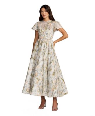 knee length dresses for ladies Farm Rio Pipa Stripes Midi Dress main image 0