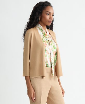 Women's Self Edge A-Line Cardigan, Regular & Petite
