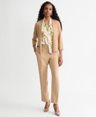 Women's Self Edge A-Line Cardigan, Regular & Petite