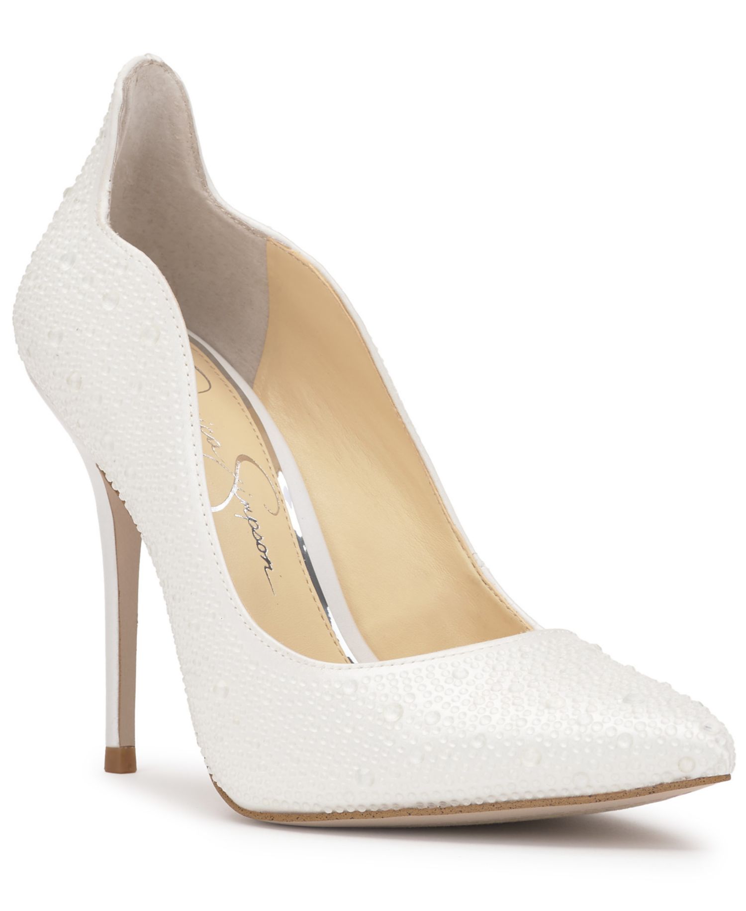 Women's Wayva Scalloped Heel Stiletto Pumps