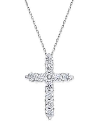 cross necklace at macy's