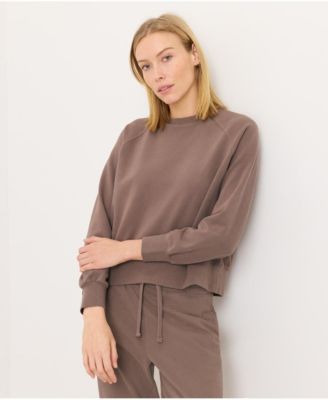 Women's Organic Cotton CloudKnit Raglan Crew Sweatshirts