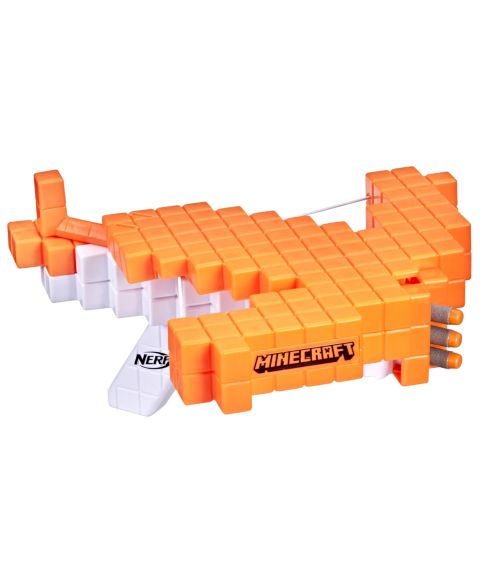Детская игрушка Nerf Minecraft Pillager's Crossbow Dart Blaster