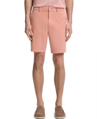 BOSS By Men's Stretch-Cotton Twill Modern-Fit 8" Shorts