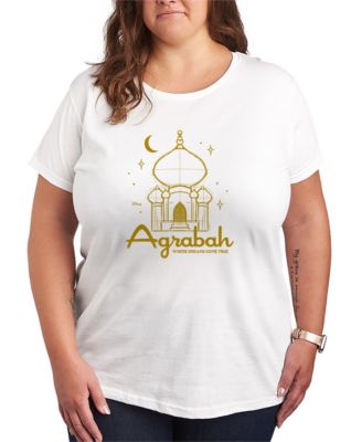 Plus Size Disney Princess Agrabah Destination Short-Sleeve Graphic T-Shirt