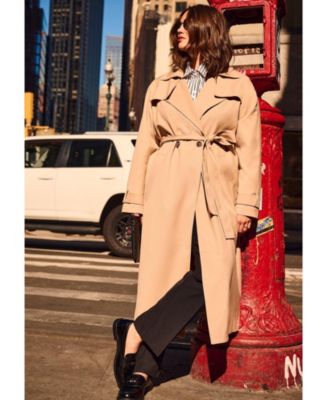 Women's Belted Trench Coat