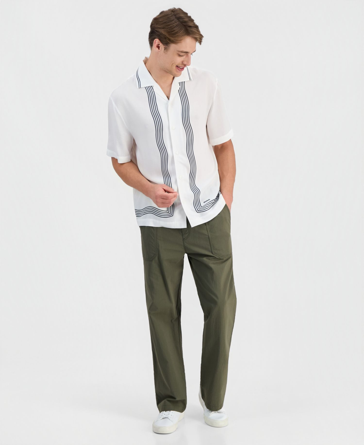 HUGO by Men's Exolino Button-Down Shirt