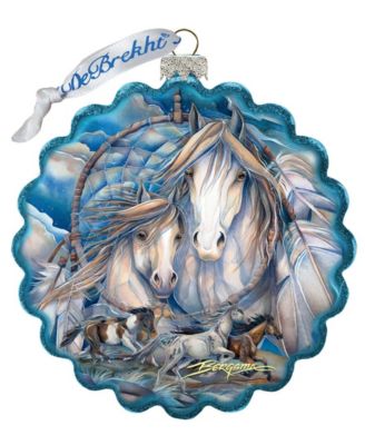 Mustangs Dream Catcher Journey Holiday Ornament