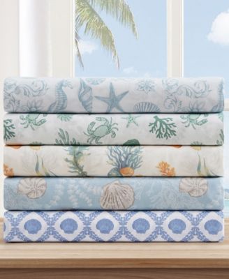 Coastal Pattern 4-Piece Sheet Sets