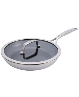 Peak 10" Stainless Steel Dual Performance Fry Pan with Lid